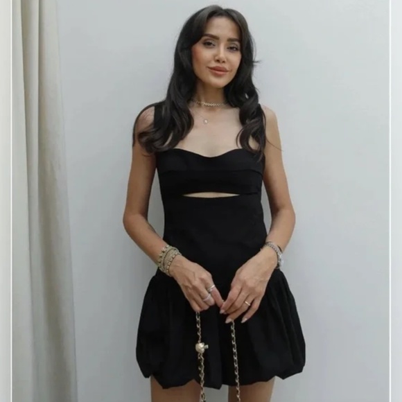 ZARA BALLOON MINI DRESS NWT - Picture 5 of 16